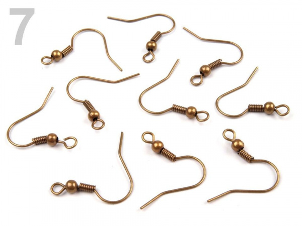 Afroháček s pružinkou a kuličkou