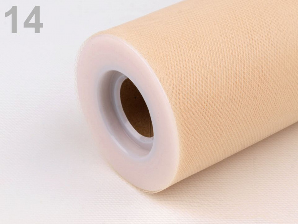 Tyl / stuha dekorační šíře 15 cm