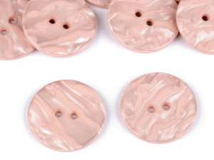 Knoflík perleťový velikost 60"