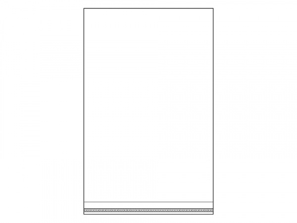 PP sáček s lepicí klopou 22x35 cm