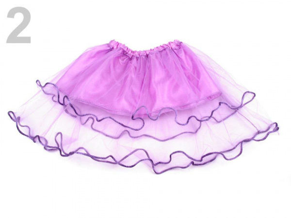 Karnevalová sukýnka - dětská oboustranná