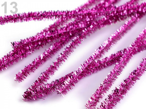 Chlupaté modelovací lurexové drátky Ø6 mm délka 30 cm