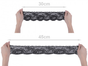 Elastická krajka šíře 80 mm
