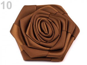 Saténová růže Ø70 mm