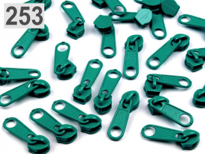 Jezdec ke spirálovým zipům 3 mm pro metráž typu ASIC