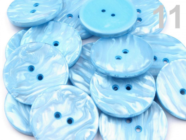 Knoflík perleťový velikost 60"