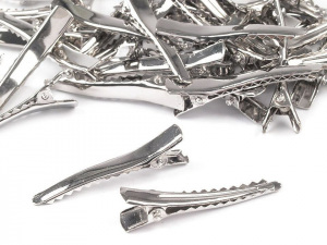 Sponky do vlasů se zoubky délka 45 mm