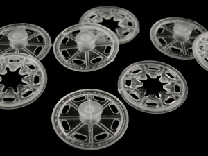 Plastové patentky / stiskací knoflíky Ø25 mm