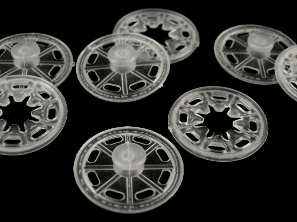 Plastové patentky / stiskací knoflíky Ø25 mm