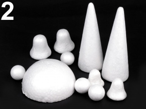 Vzory polystyren mix Vánoce