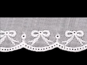 Bavlněná madeira - štykování šíře 35 mm