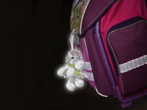 Reflexní přívěsek zvířátko