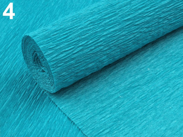 Krepový papír 0,5x2,5 m velká gramáž