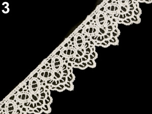 Vzdušná krajka šíře 35 mm