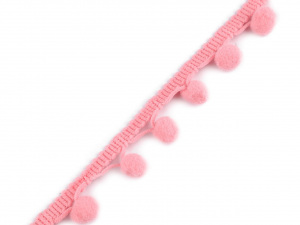 Prýmek šíře 20 mm s bambulkami Ø10 mm