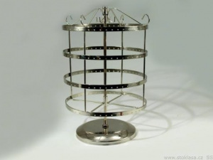 Otočný stojan na náušnice Ø20 cm výška 32 cm 2. jakost