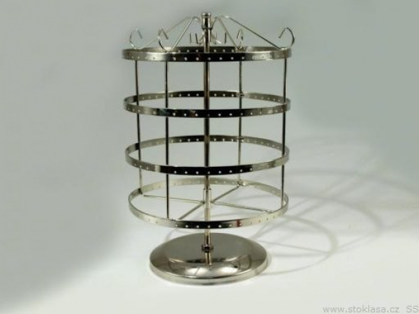 Otočný stojan na náušnice Ø20 cm výška 32 cm 2. jakost