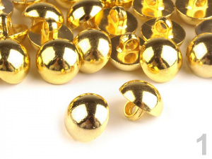 Knoflík na kroje velikost 24" zlatá