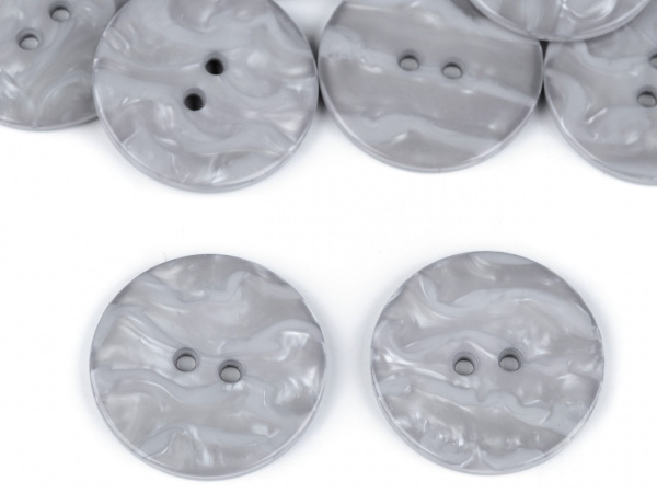 Knoflík perleťový velikost 60"