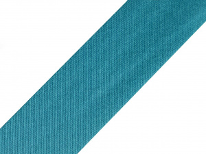 Šikmý proužek saténový šíře 30 mm zažehlený