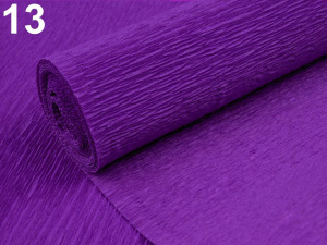 Krepový papír 0,5x2,5 m velká gramáž