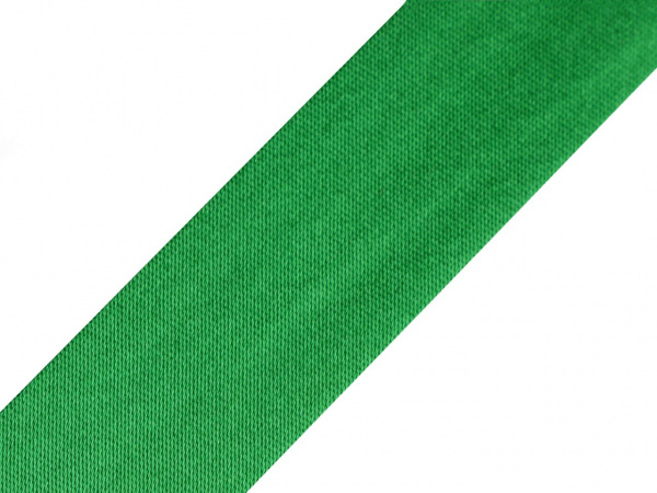 Šikmý proužek saténový šíře 20 mm zažehlený