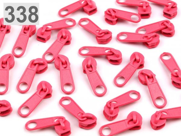 Jezdec ke spirálovým zipům 3 mm pro metráž typu ASIC