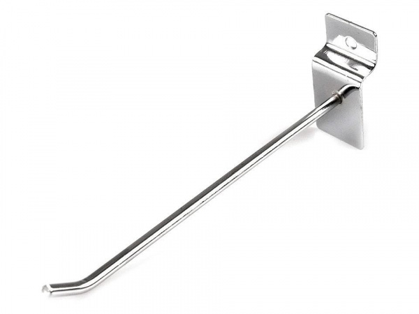 Háček délka 14 cm k dřevěným panelům na bižuterii