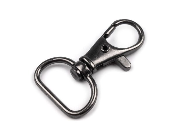 Kovová karabina s obrtlíkem průvlek 18 mm