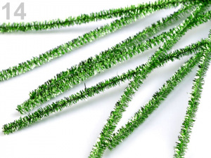 Chlupaté modelovací lurexové drátky Ø6 mm délka 30 cm