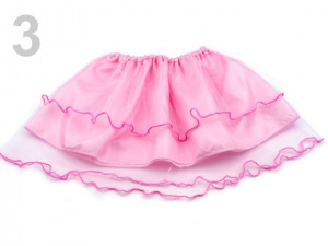 Karnevalová sukýnka - dětská oboustranná