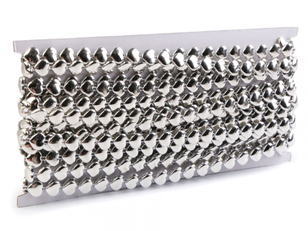 Srdce na šňůře / borta šíře 11 mm