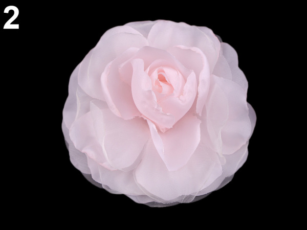 Brož / ozdoba růže Ø10 cm