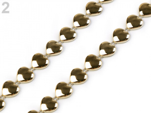 Srdce na šňůře / borta šíře 11 mm