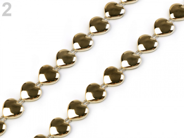 Srdce na šňůře / borta šíře 11 mm