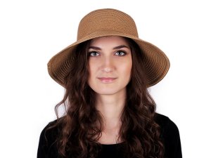 Dámský letní klobouk / slamák k dozdobení