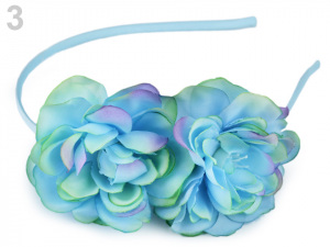 Čelenka do vlasů s květy