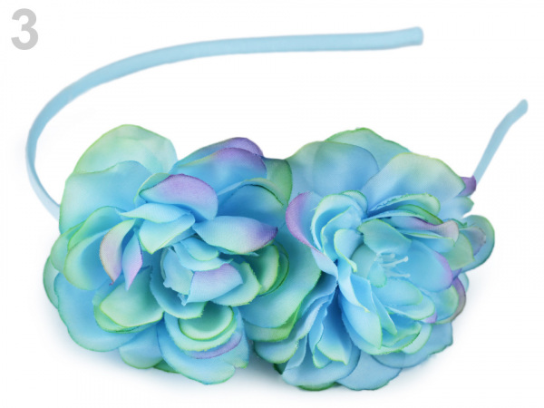 Čelenka do vlasů s květy