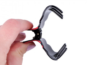 Skřipec do vlasů růže, mašle, pusa, jahoda, třešně