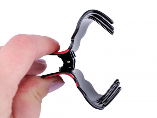 Skřipec do vlasů růže, mašle, pusa, jahoda, třešně