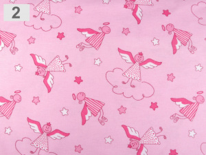 Flanel jednostranný mix dětských motivů