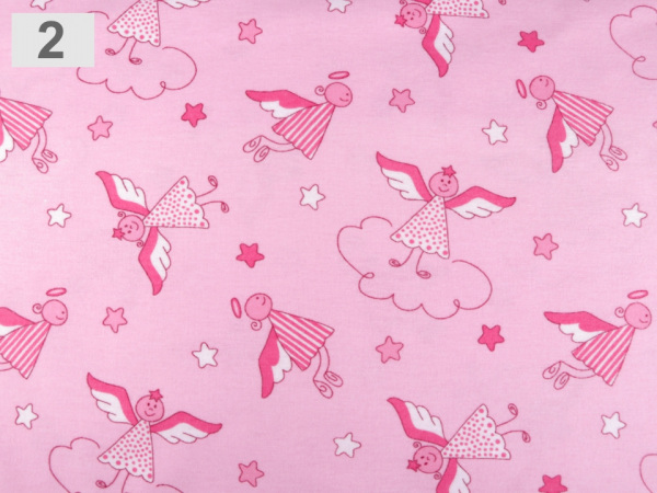 Flanel jednostranný mix dětských motivů