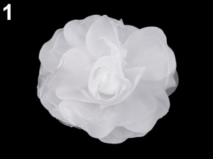 Brož / ozdoba růže Ø10 cm