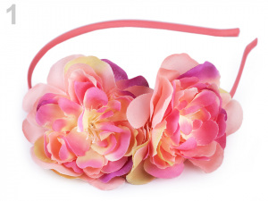 Čelenka do vlasů s květy