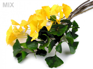 Umělá větvička ginko biloba k aranžování