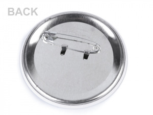 Stíratelná placka / odznak Ø5,5 cm s popisovačem