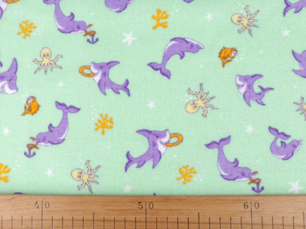 Flanel jednostranný mix dětských motivů