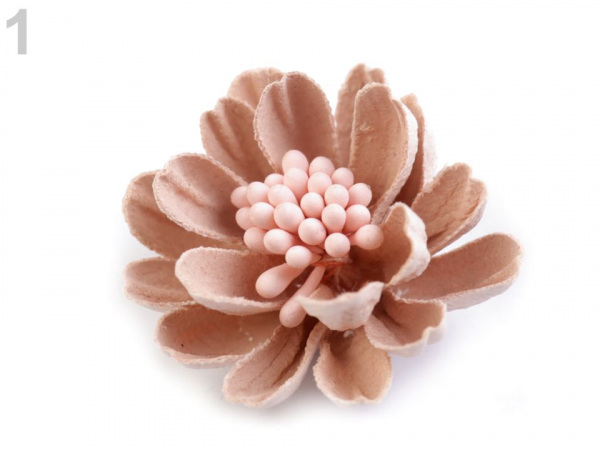 Květ 3D s pestíky v barvě květu Ø33 mm