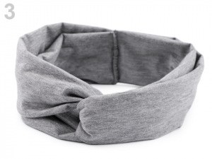 Látková čelenka pin-up překřížená