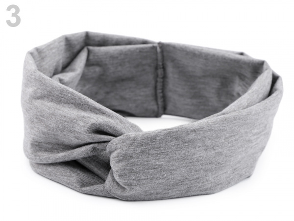 Látková čelenka pin-up překřížená